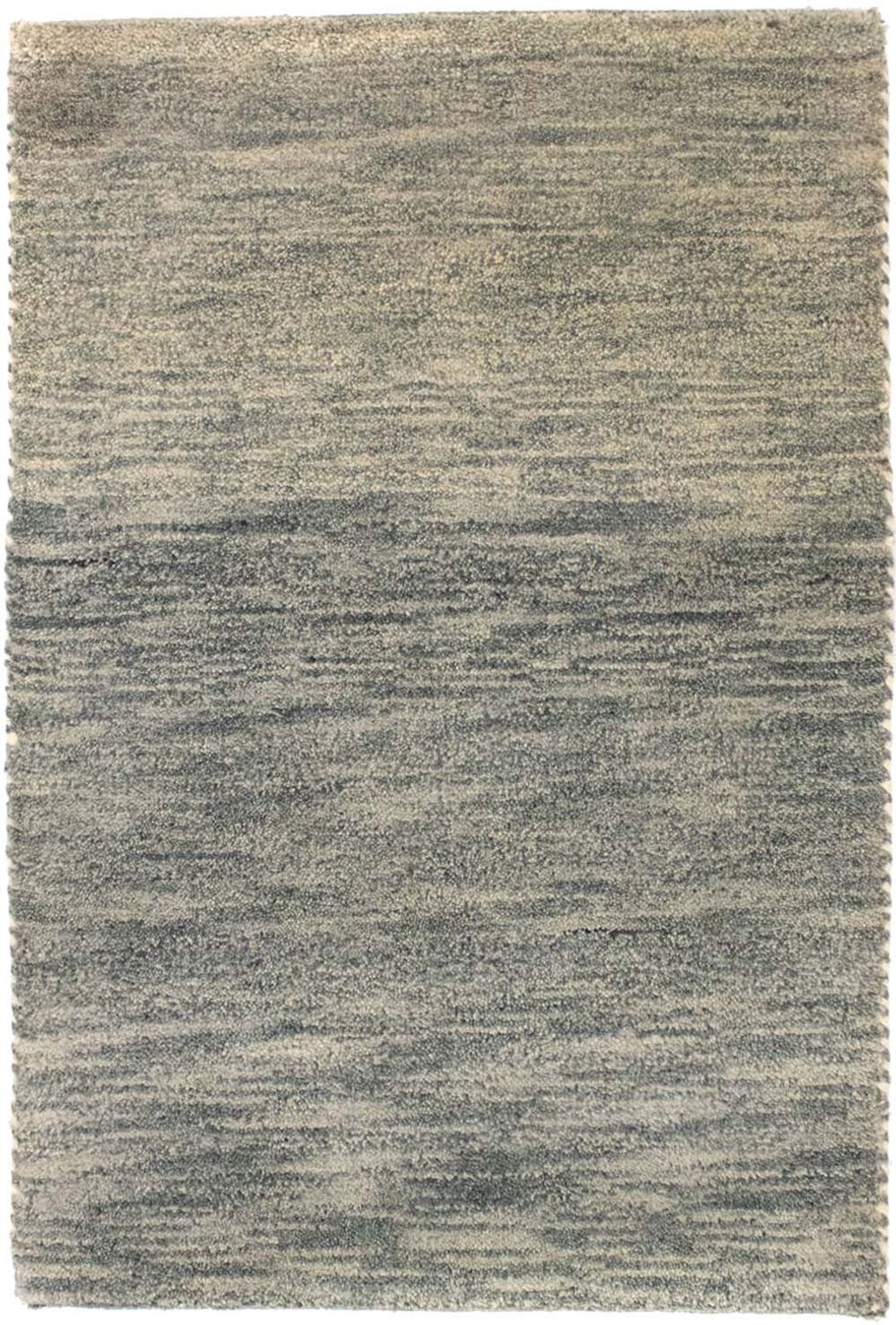 Gabbeh-tæppe - Indus - 90 x 60 cm - lysegrå