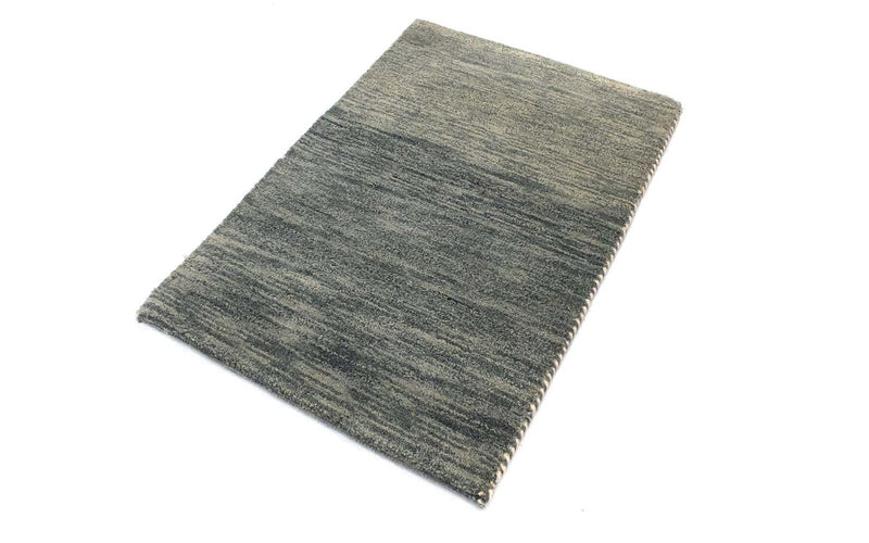 Gabbeh-tæppe - Indus - 90 x 60 cm - lysegrå