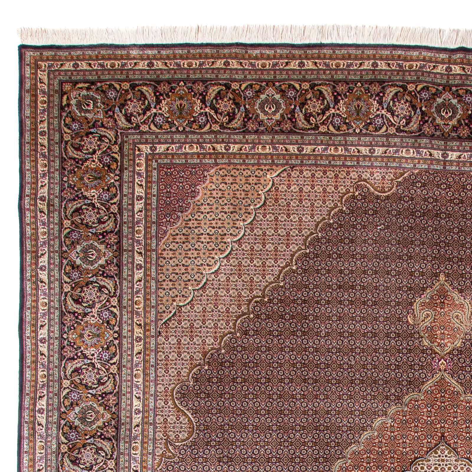 Persisk tæppe - Tabriz - Royal - 390 x 304 cm - sort