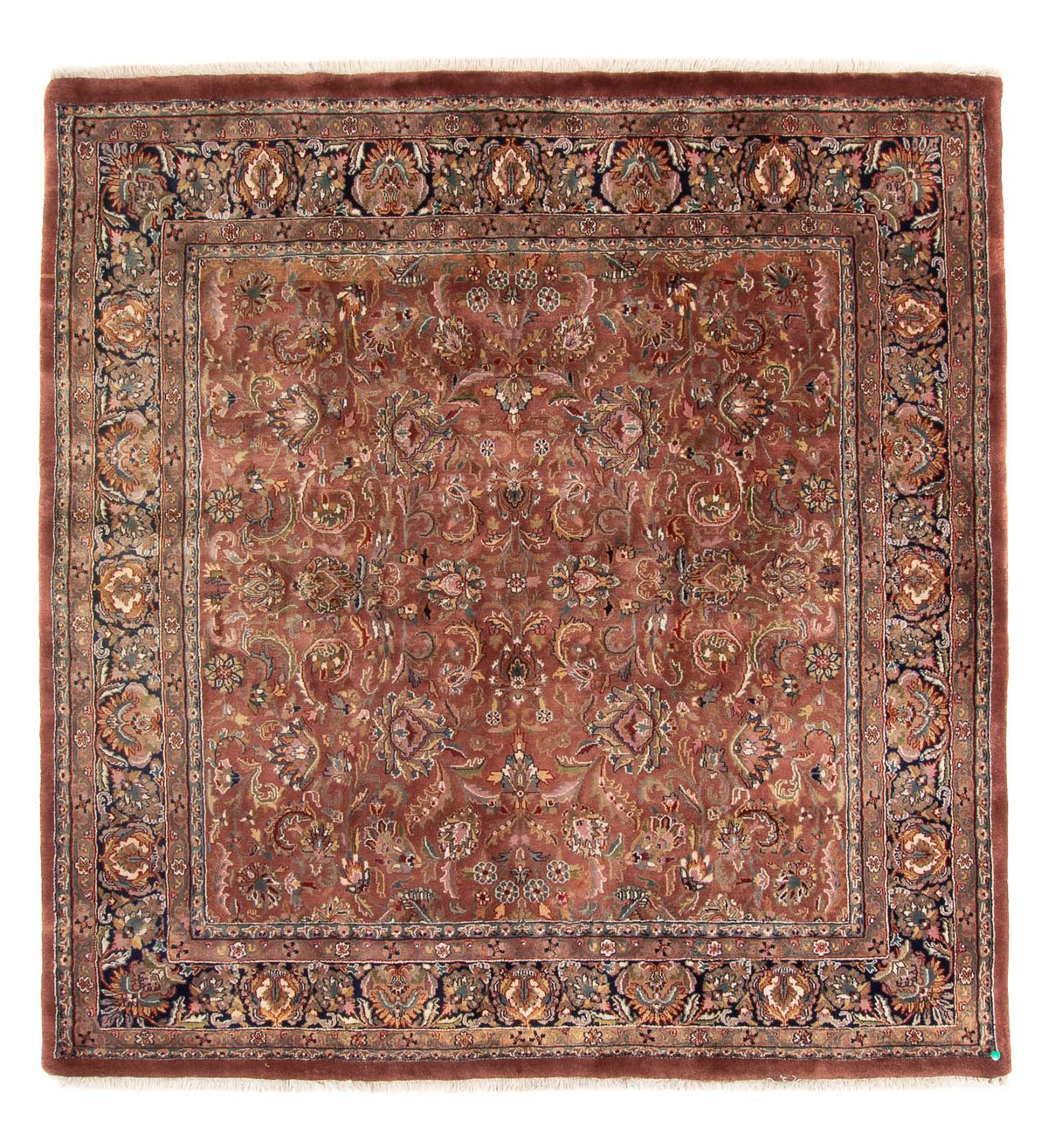 Orientalsk tæppe - Bijar - Indus firkantet  - 200 x 200 cm - rust