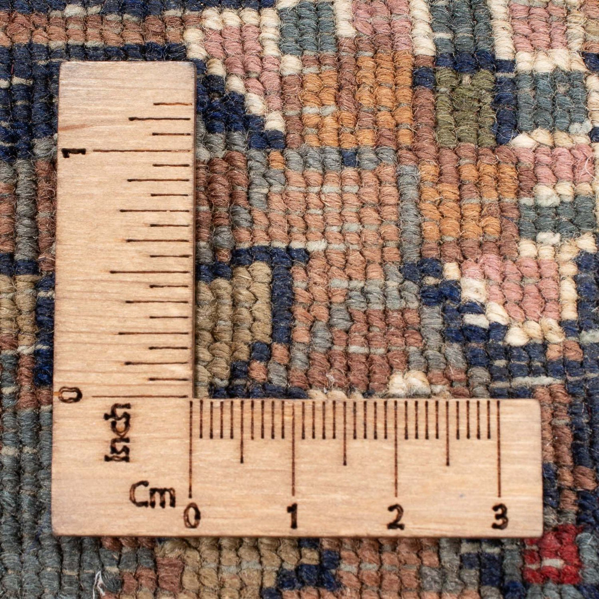 Orientalsk tæppe - Bijar - Indus firkantet  - 200 x 200 cm - rust