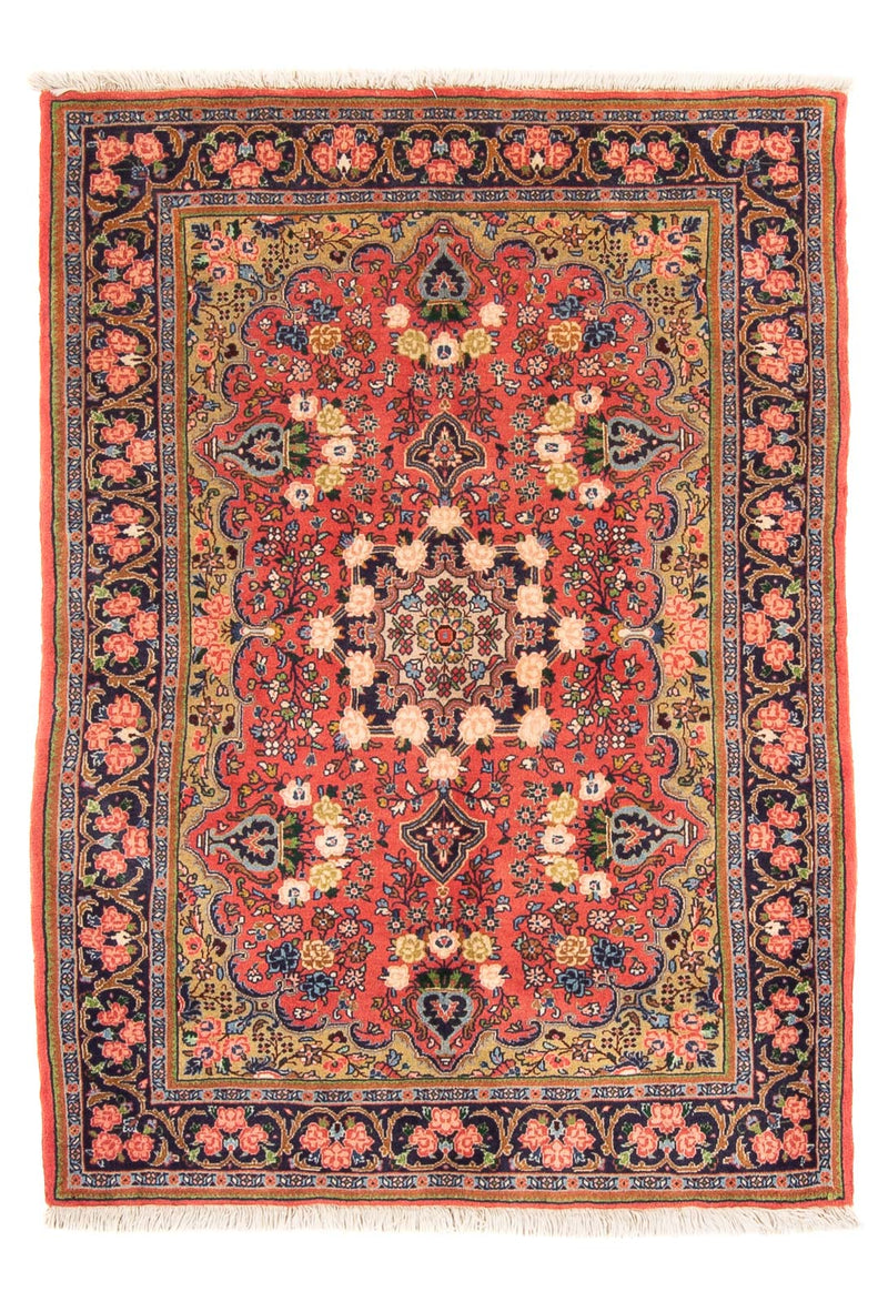 Persisk tæppe - Bijar - 160 x 110 cm - rød