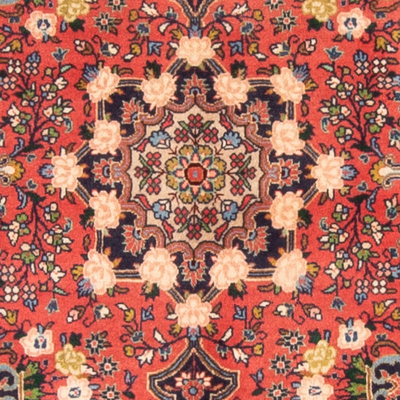 Persisk tæppe - Bijar - 160 x 110 cm - rød