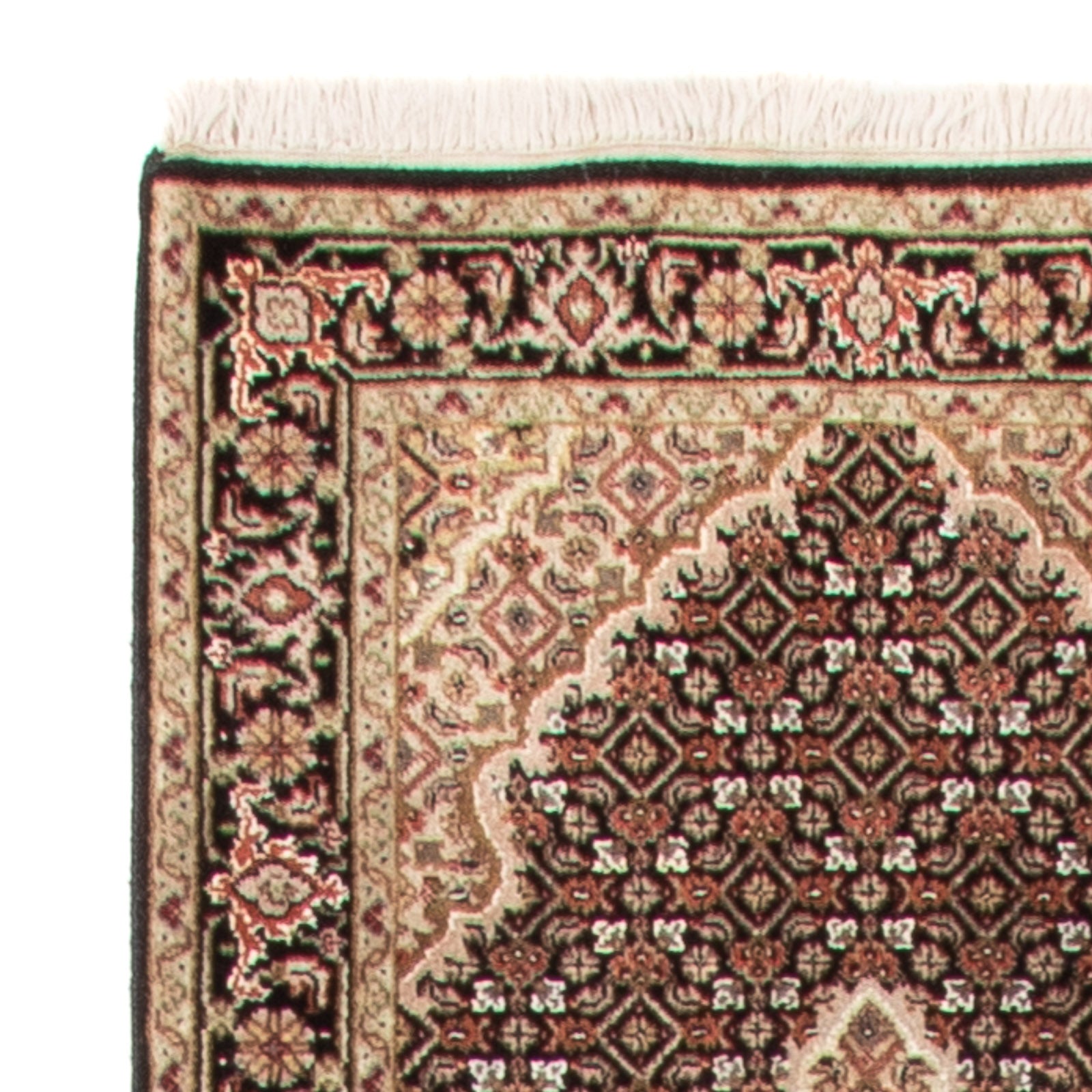 Løber Orientalsk tæppe - Tabriz - 372 x 81 cm - sort