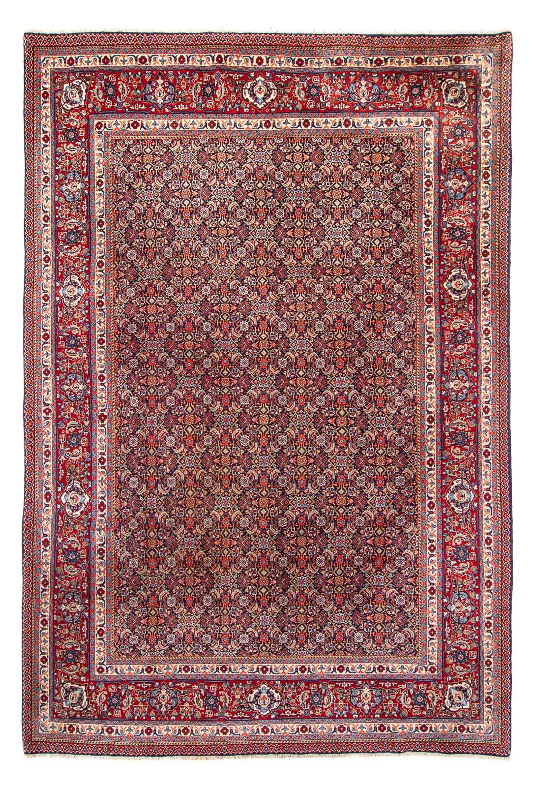 Persisk tæppe - Nomadisk - 320 x 221 cm - mørkeblå