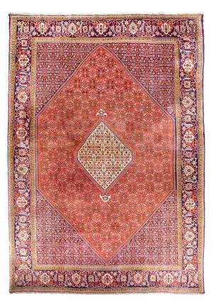 Persisk tæppe - Bijar - 420 x 310 cm - terrakotta