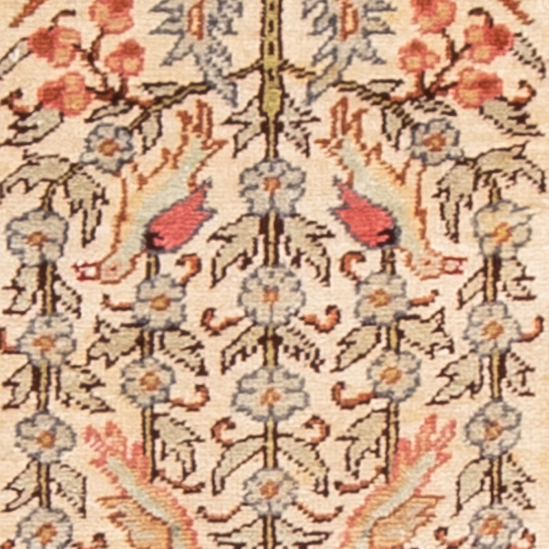Orientalsk tæppe - Hereke - 58 x 39 cm - beige
