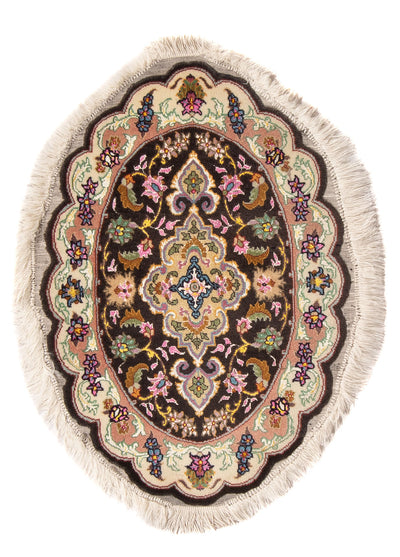Tabriz - 50 Raj Tæppe 48x68cm - Persisk tæppe