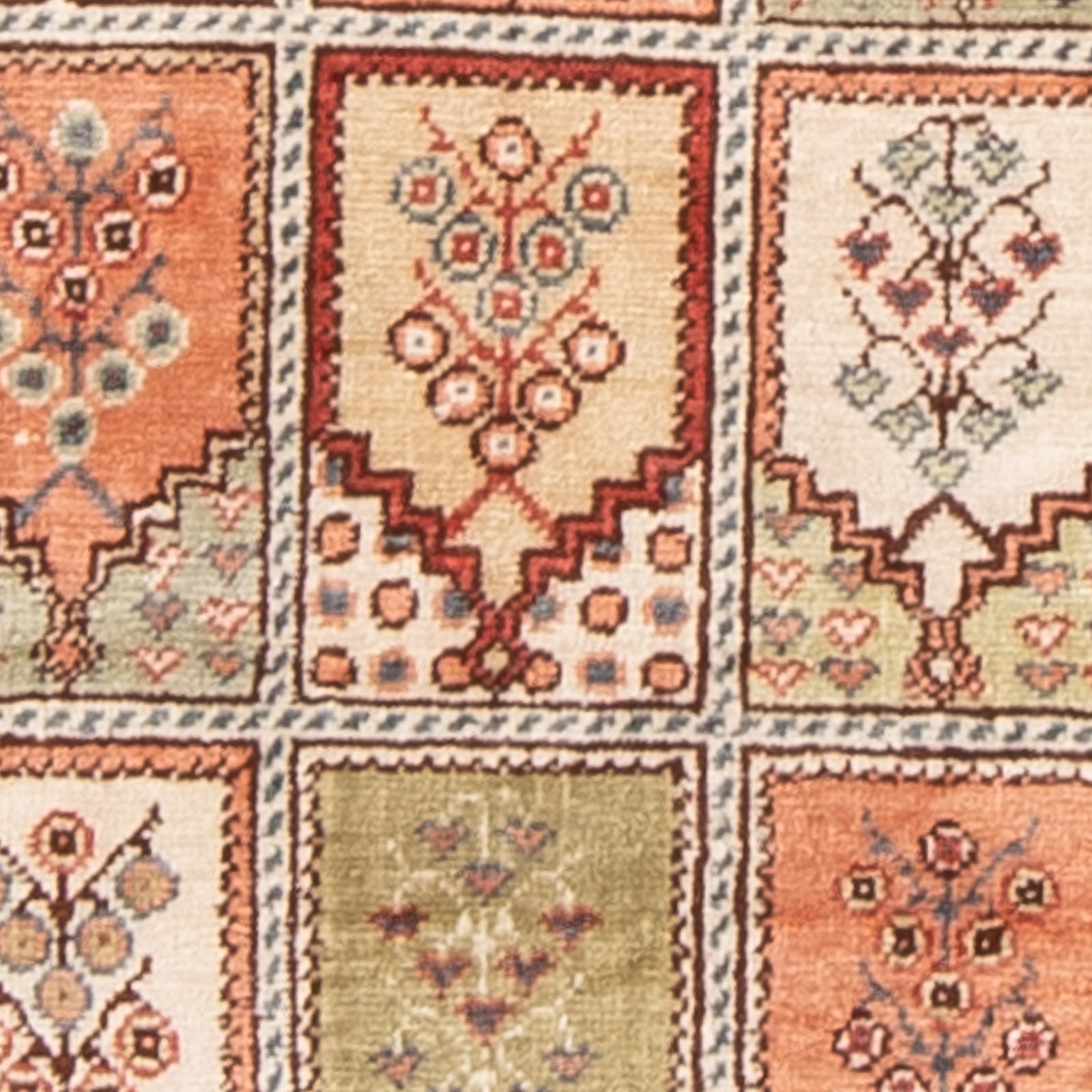 Orientalsk tæppe - Hereke - 59 x 45 cm - flerfarvet