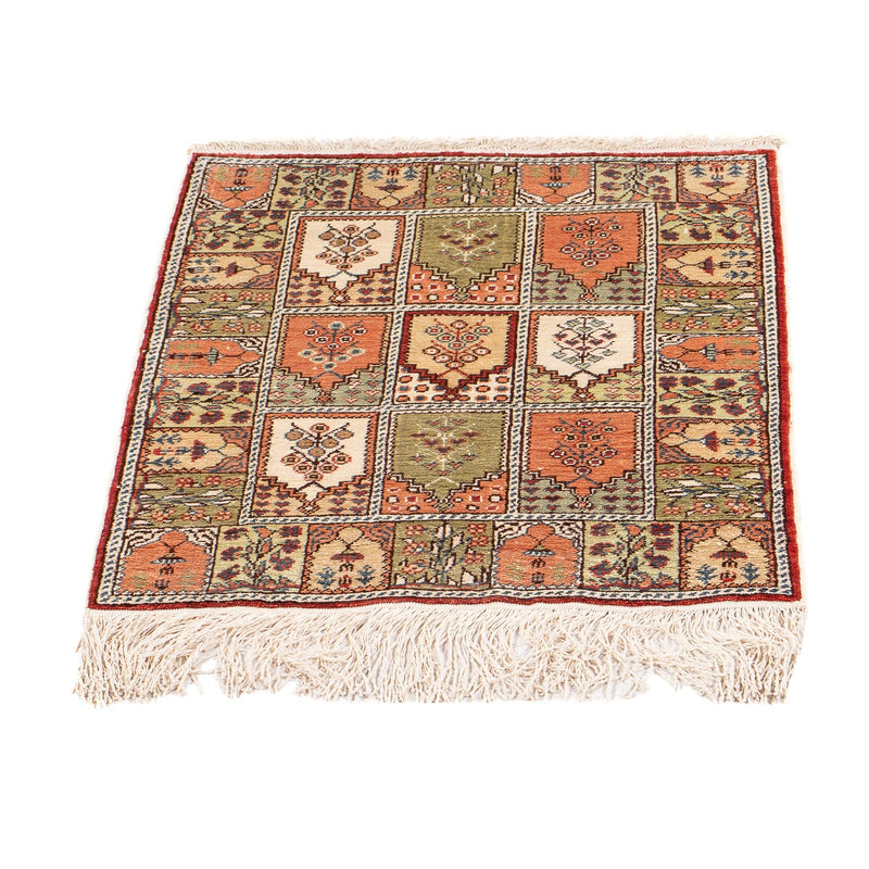 Orientalsk tæppe - Hereke - 59 x 45 cm - flerfarvet