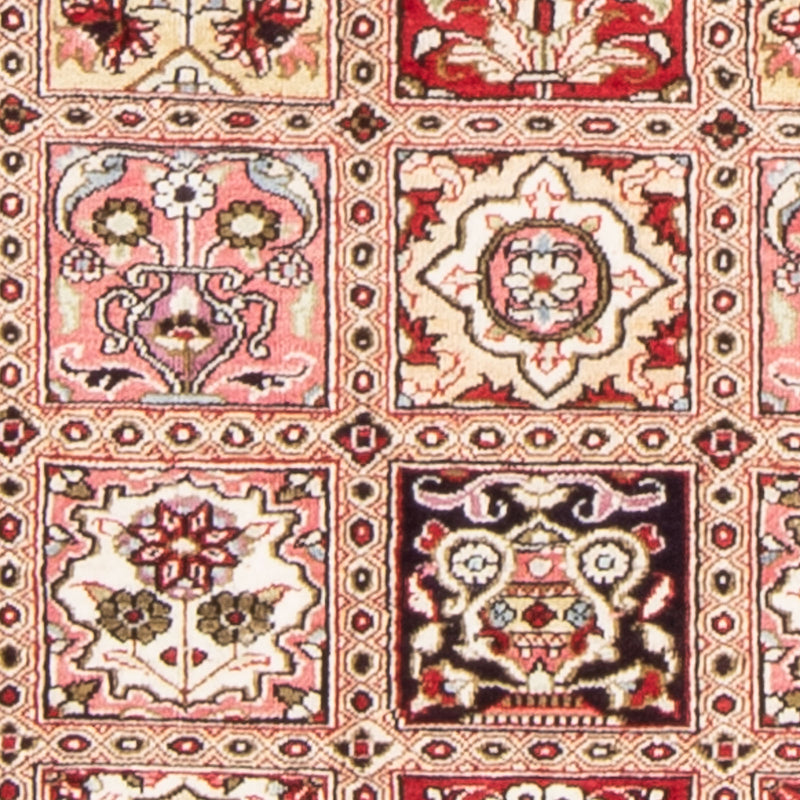 Silketæppe - Ghom Silk - Premium - 71 x 58 cm - flerfarvet