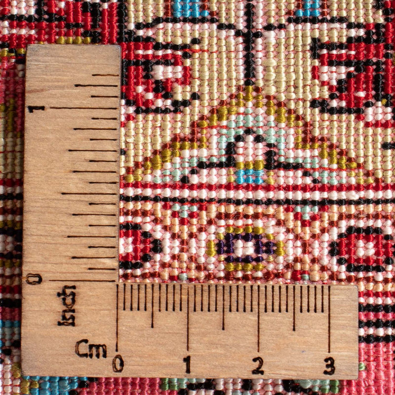 Silketæppe - Ghom Silk - Premium - 71 x 58 cm - flerfarvet