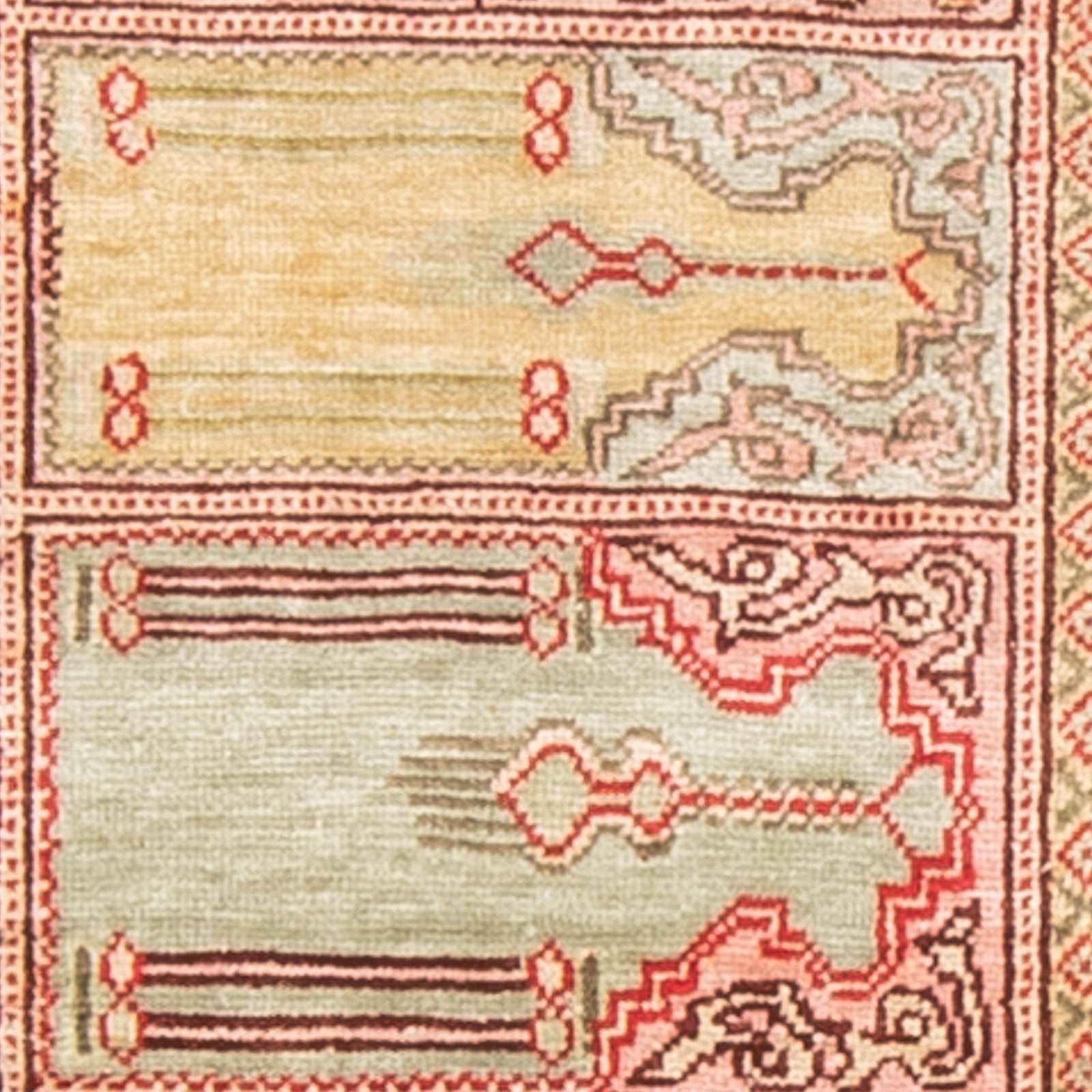 Orientalsk tæppe - Hereke - 61 x 41 cm - flerfarvet