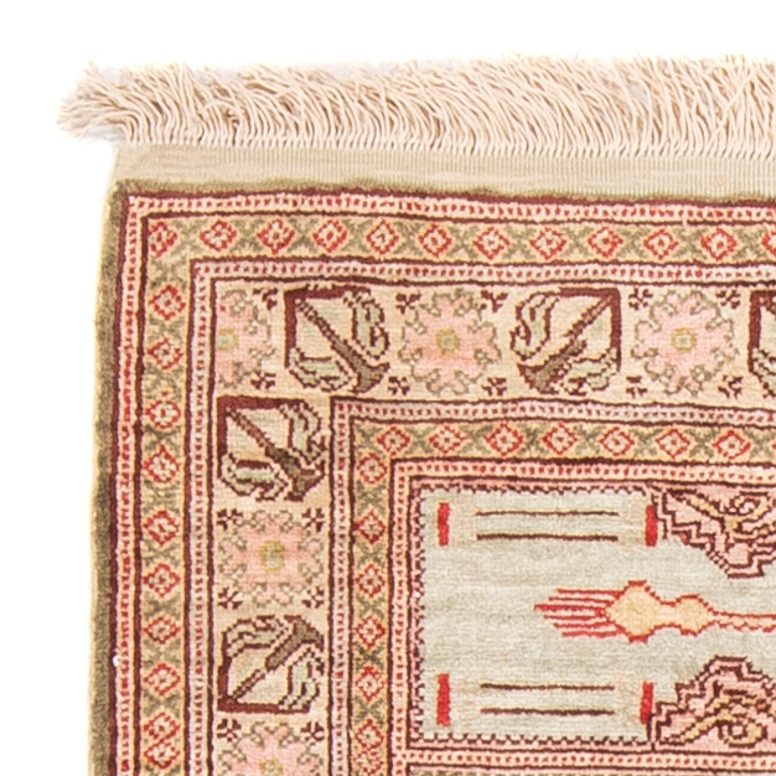 Orientalsk tæppe - Hereke - 61 x 41 cm - flerfarvet