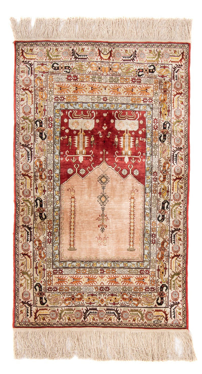 Hereke Tæppe 72x119cm - Orientalsk tæppe