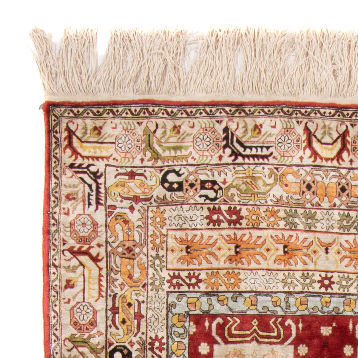 Hereke Tæppe 72x119cm - Orientalsk tæppe