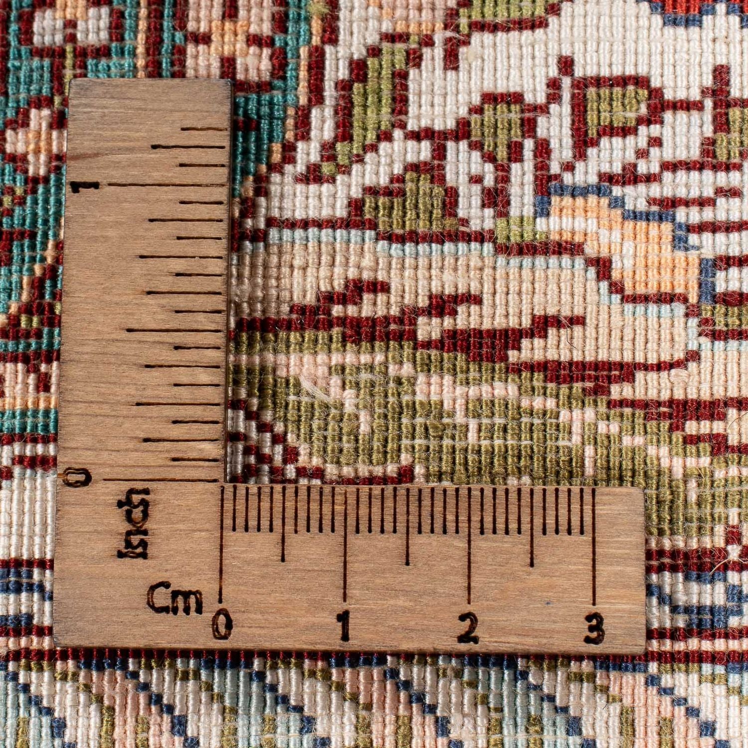 Orientalsk tæppe - Hereke - 91 x 62 cm - flerfarvet