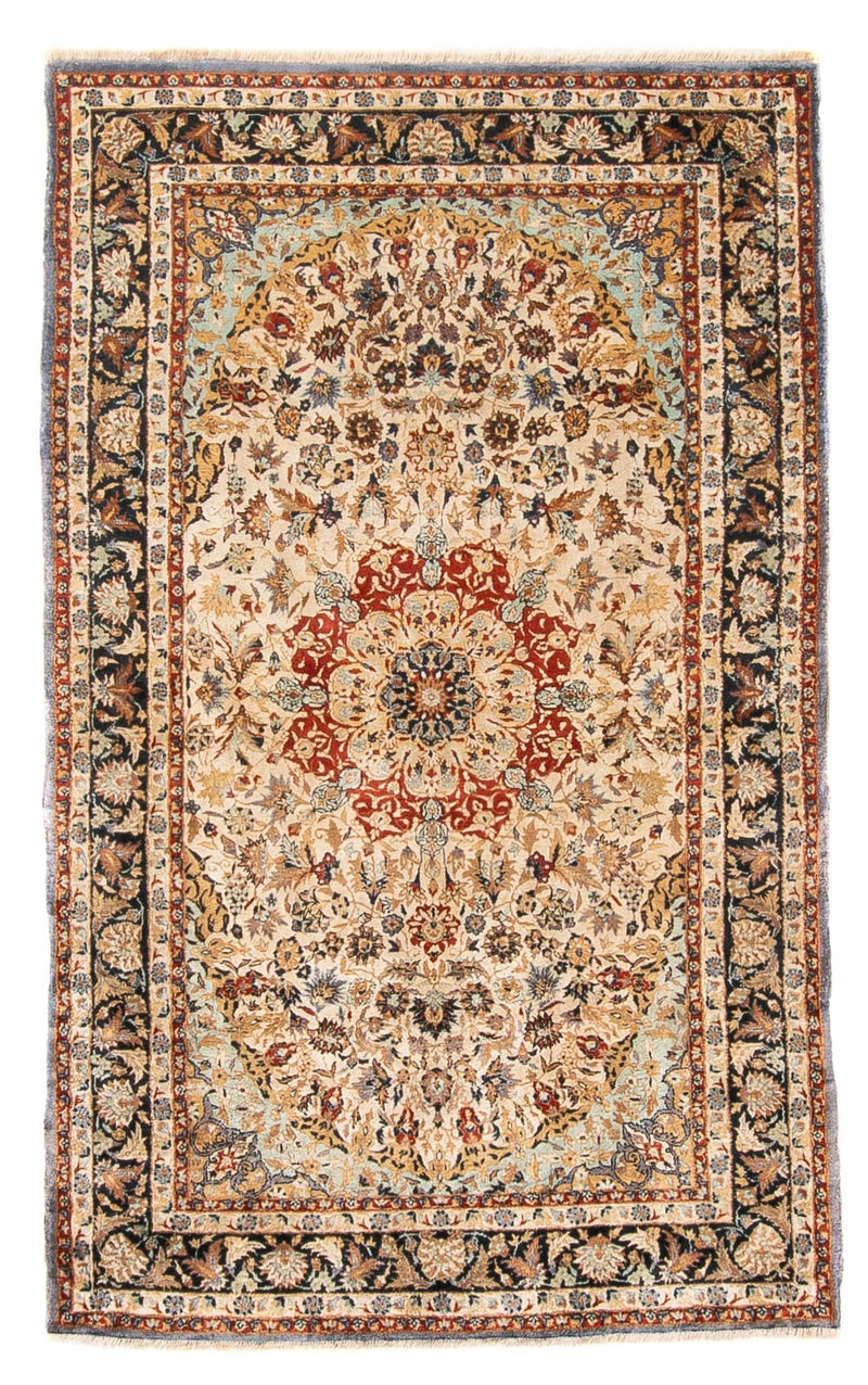 Silketæppe - China Silk - 154 x 94 cm - flerfarvet