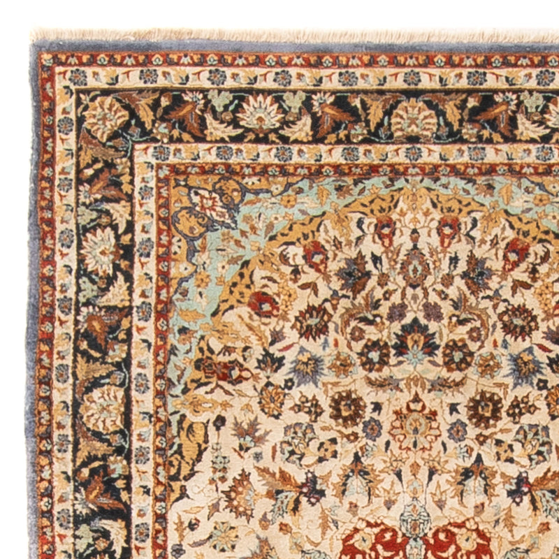 Silketæppe - China Silk - 154 x 94 cm - flerfarvet