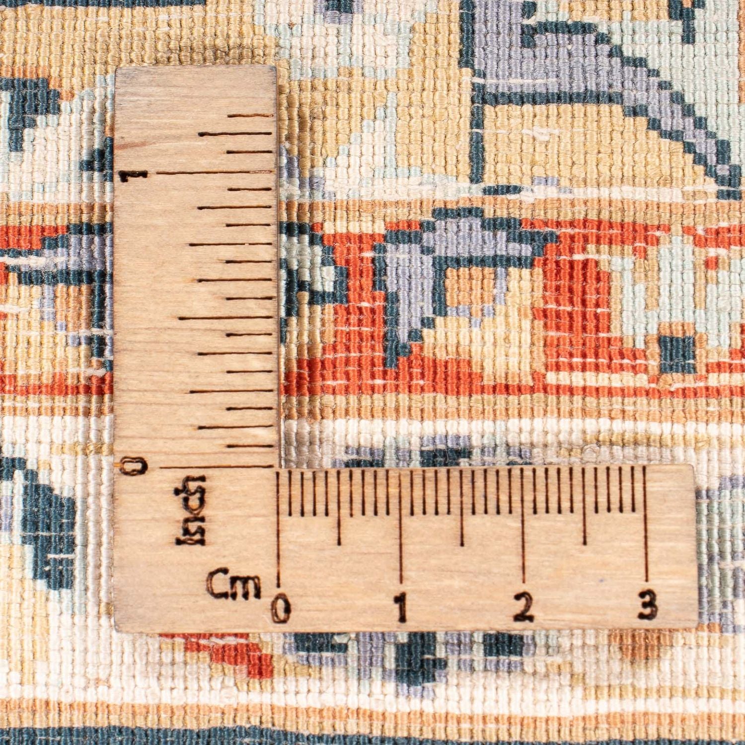 Silketæppe - China Silk - 154 x 94 cm - flerfarvet