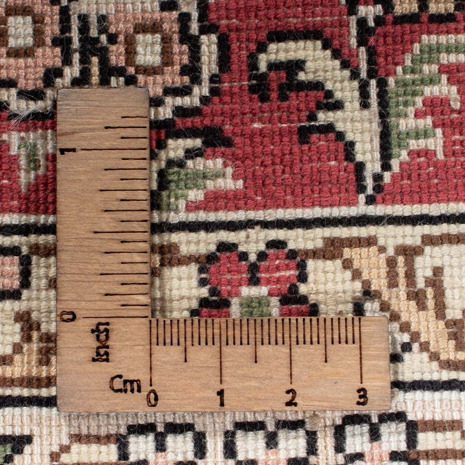 Silketæppe - China Silk - 86 x 64 cm - rød