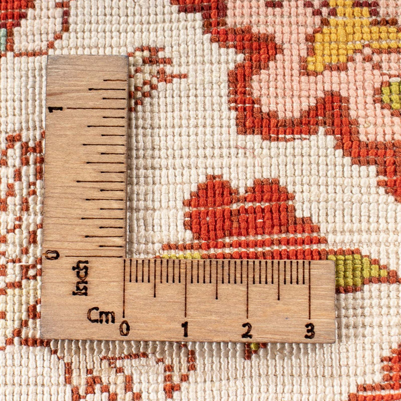 Orientalsk tæppe - Hereke firkantet  - 17 x 25 cm - beige