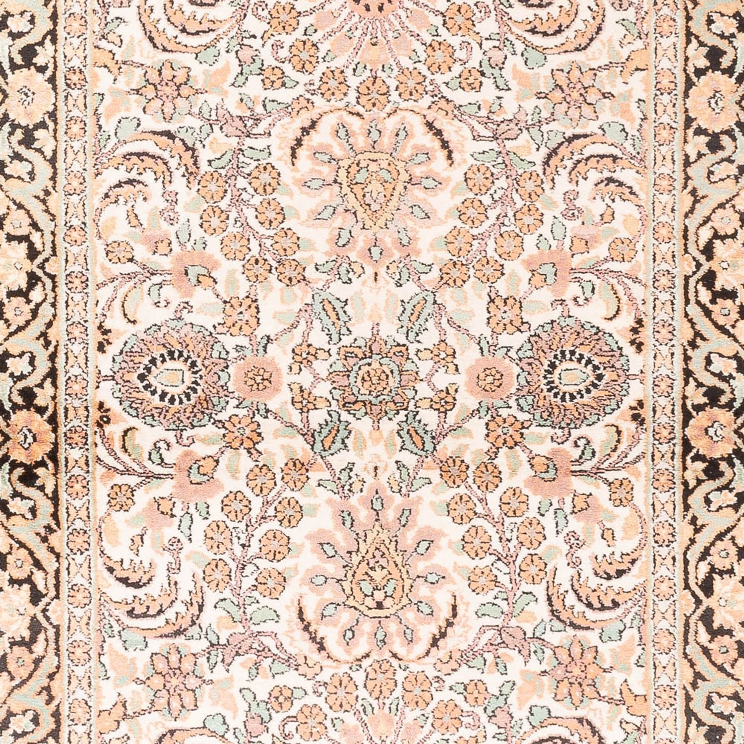 Løber Silketæppe - Kashmir Silk - 280 x 96 cm - pink