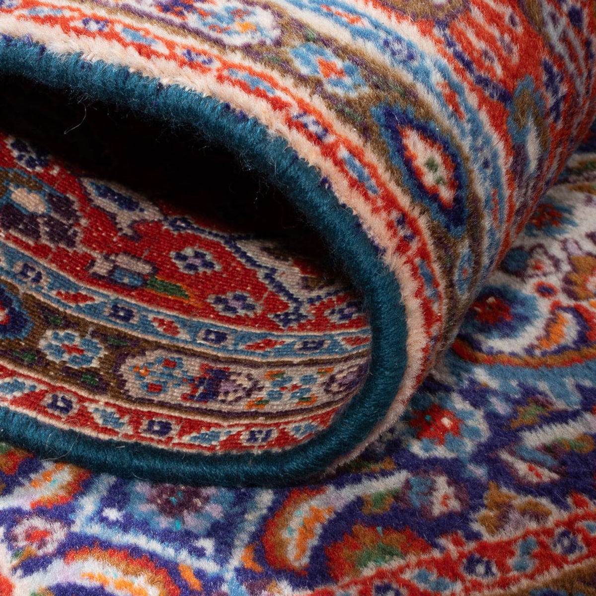 Persisk tæppe - Classic - 140 x 96 cm - lysrød