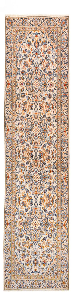 Løber Persisk tæppe - Keshan - 310 x 85 cm - mørk beige