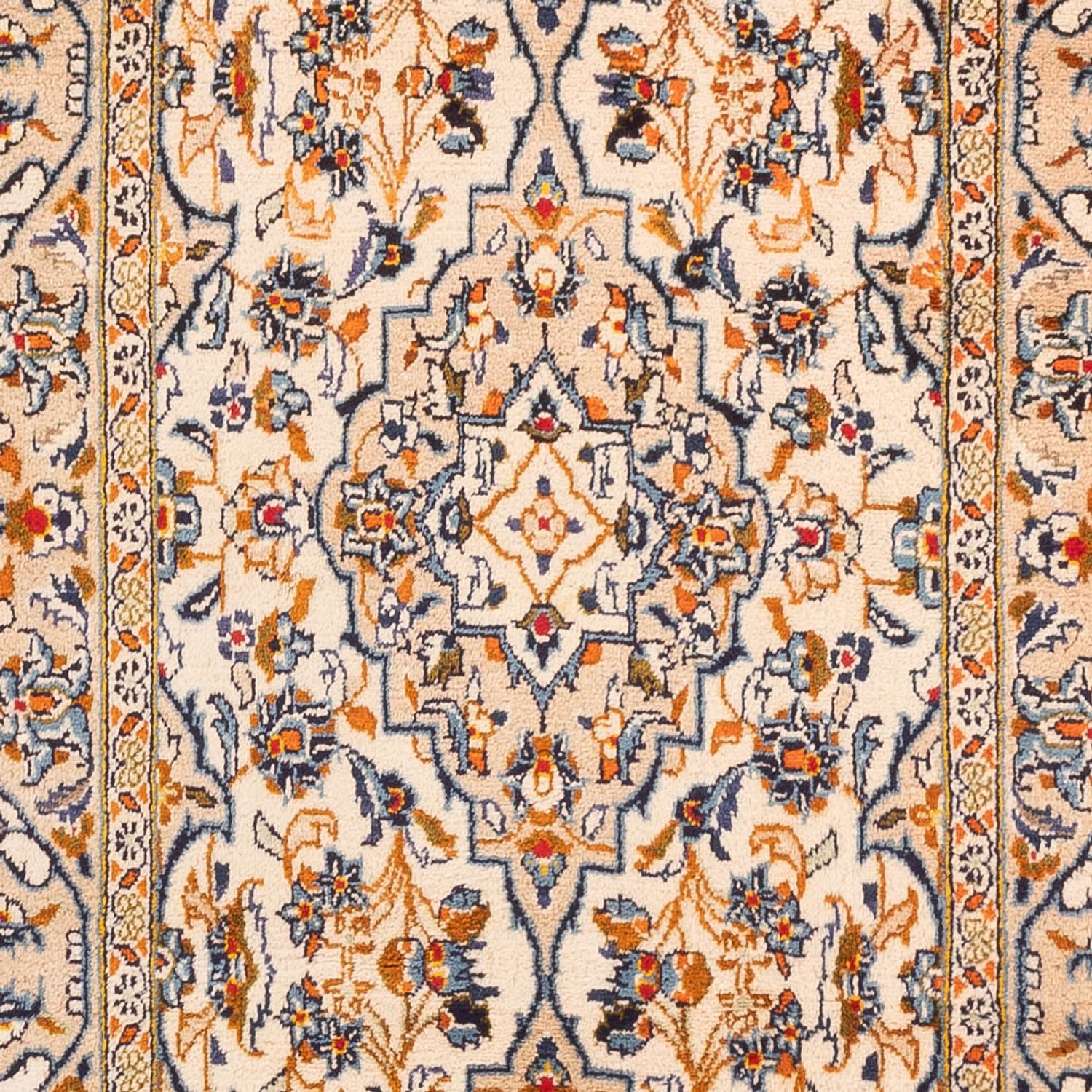 Løber Persisk tæppe - Keshan - 310 x 85 cm - mørk beige