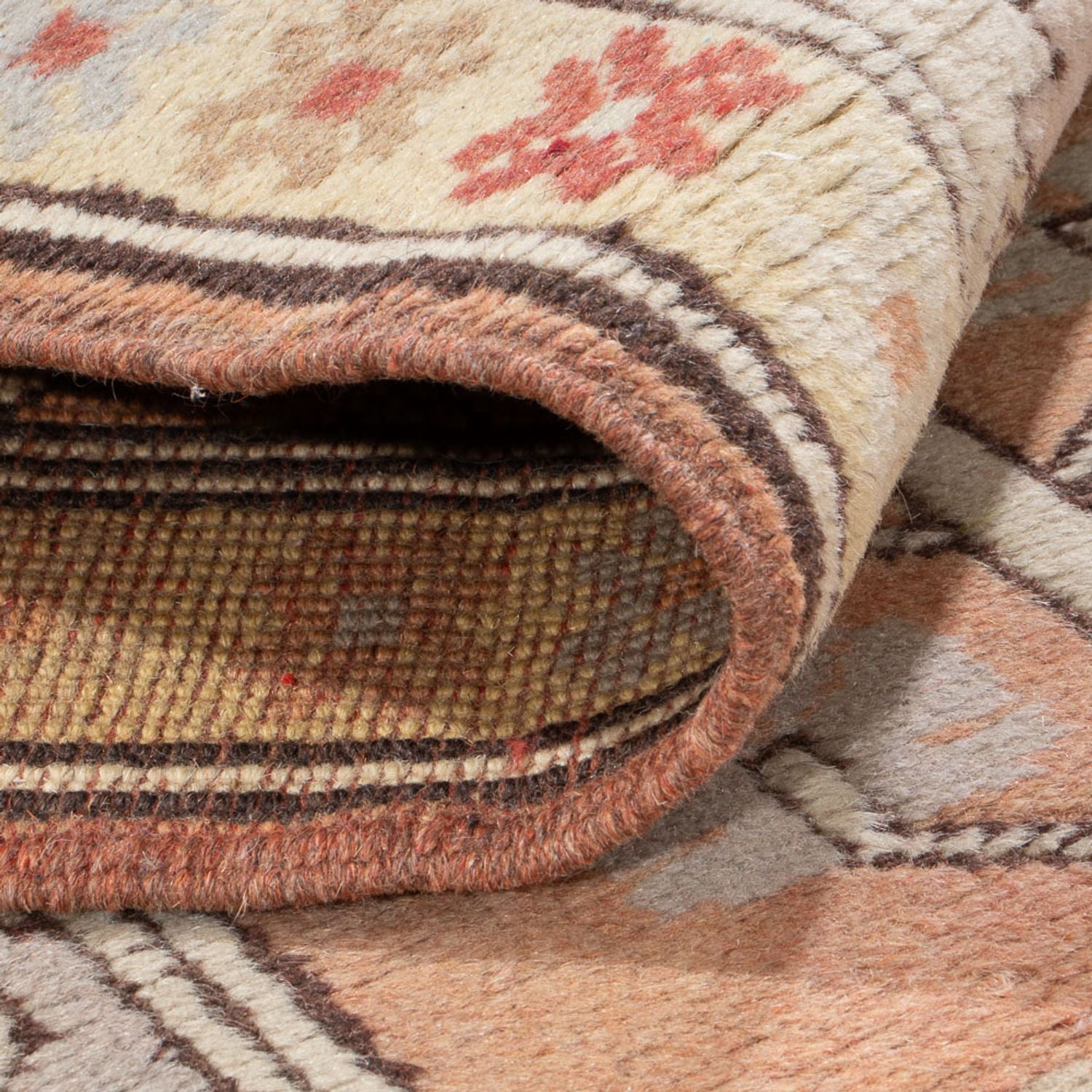 Orientalsk tæppe - 160 x 76 cm - beige
