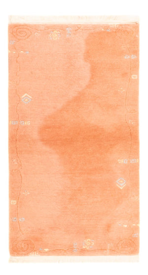 Nepal Tæppe - 141 x 74 cm - laks