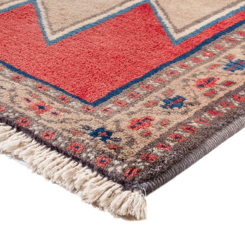Orientalsk tæppe - 111 x 75 cm - beige