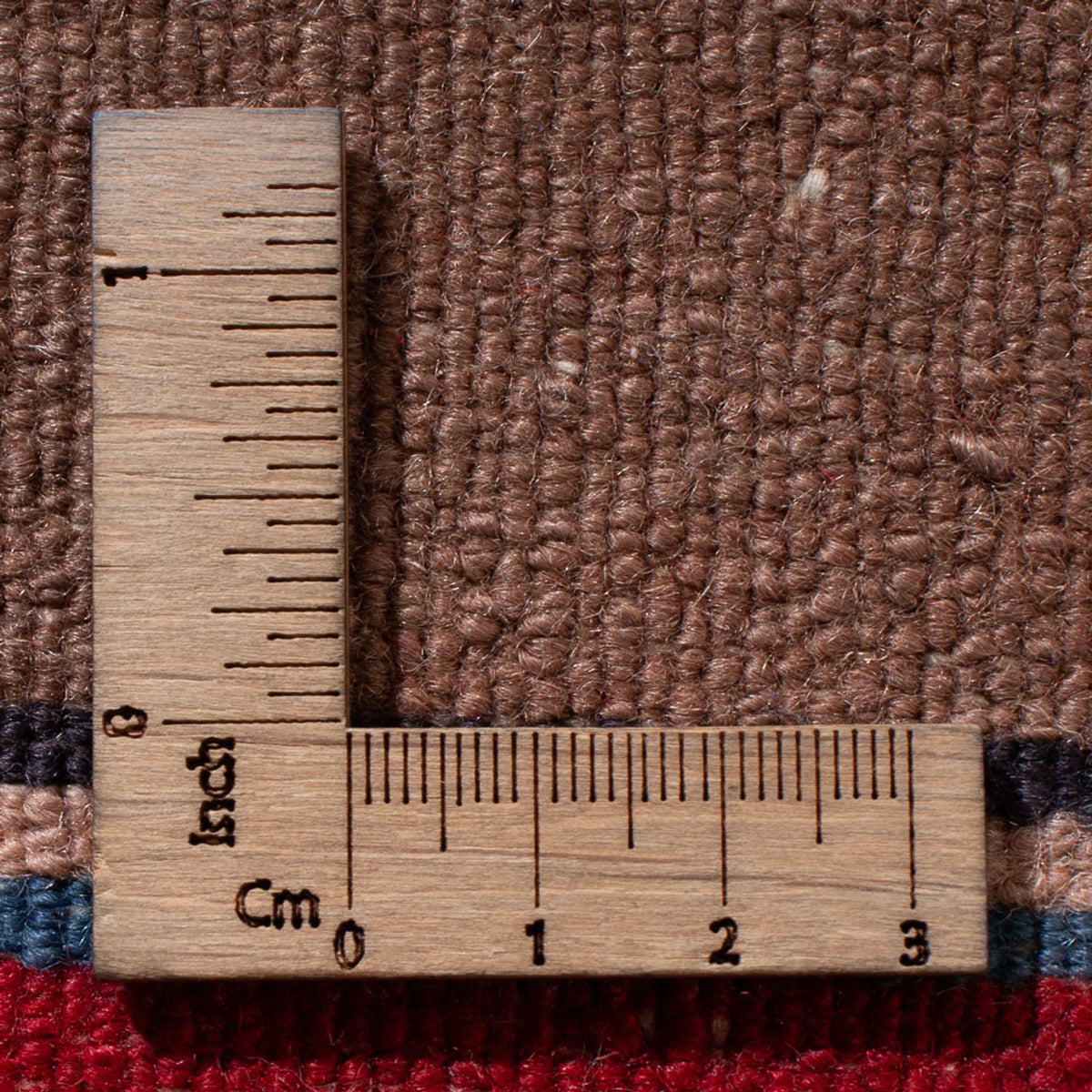 Orientalsk tæppe - 111 x 75 cm - beige
