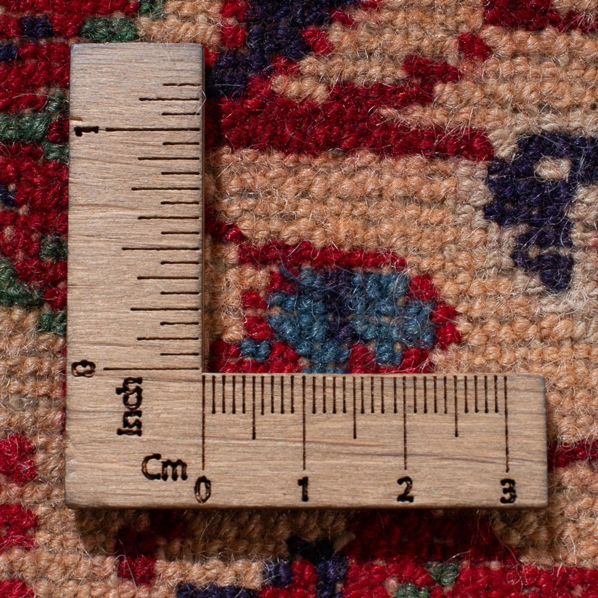 Orientalsk tæppe - 122 x 73 cm - orange