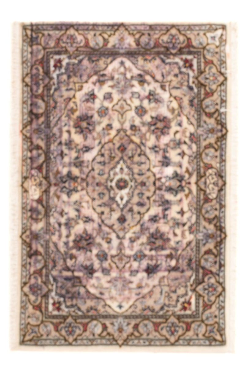 Orientalsk tæppe - 98 x 70 cm - sand