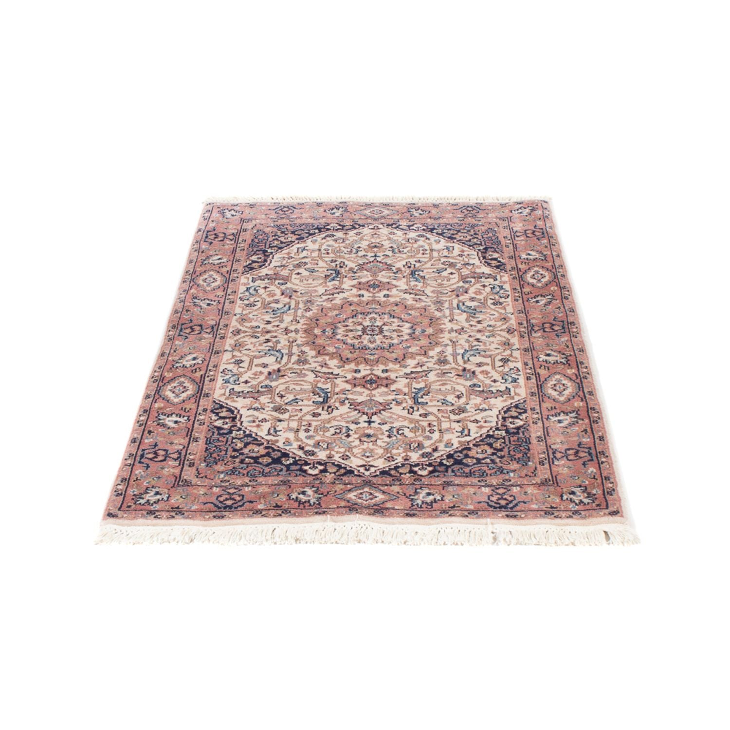 Persisk tæppe - Classic - 124 x 78 cm - mørk beige