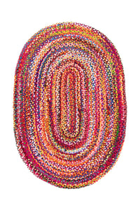Jutetæppe Tæppe Indigo Stripy – product image
