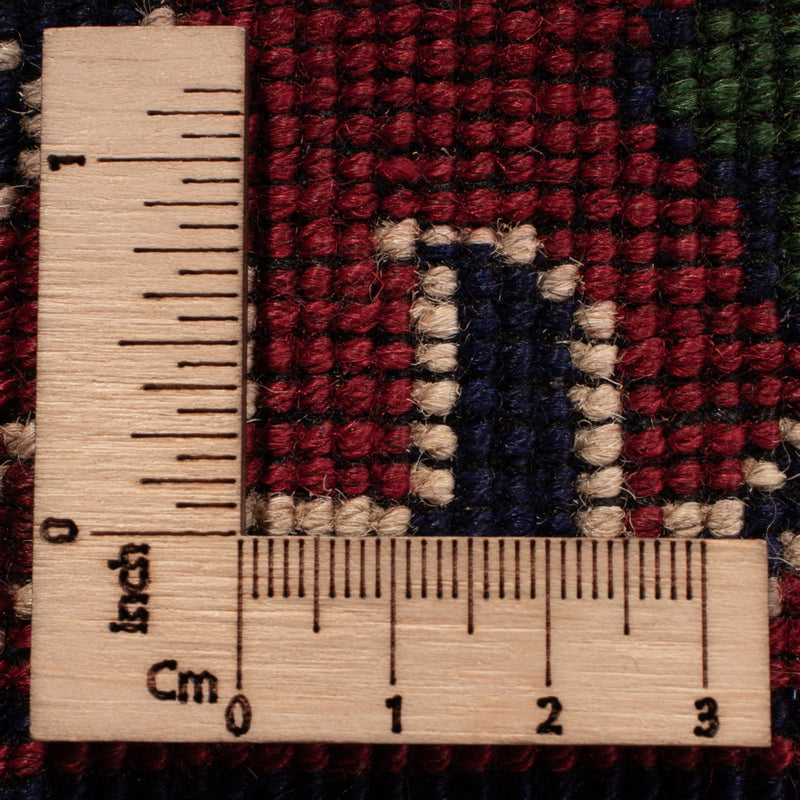 Afghansk tæppe - 382 x 290 cm - mørk beige