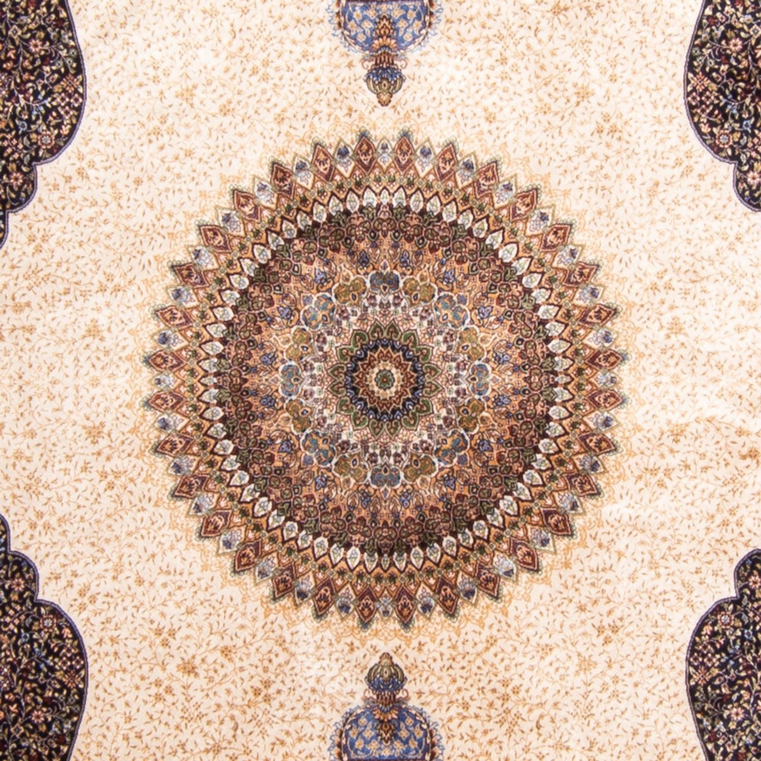 Persisk tæppe - Ghom - 230 x 148 cm - beige
