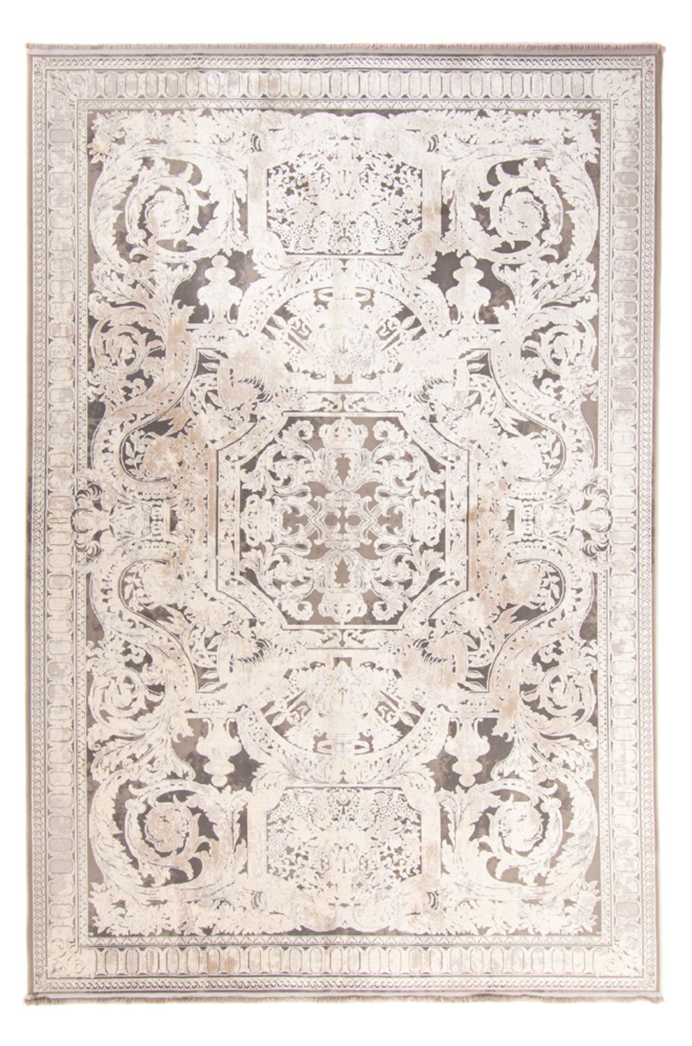 Designer tæppe - 300 x 200 cm - grå