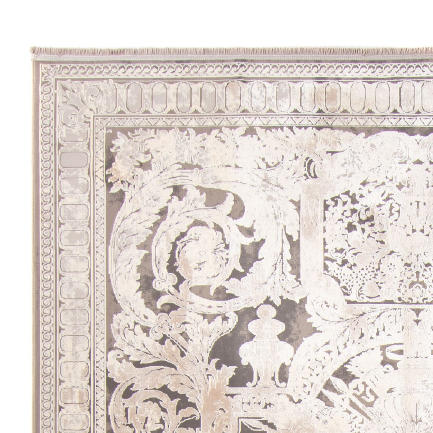 Designer tæppe - 300 x 200 cm - grå