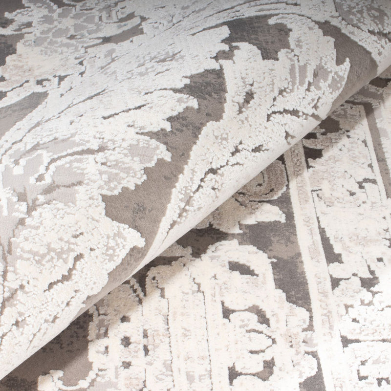 Designer tæppe - 300 x 200 cm - grå