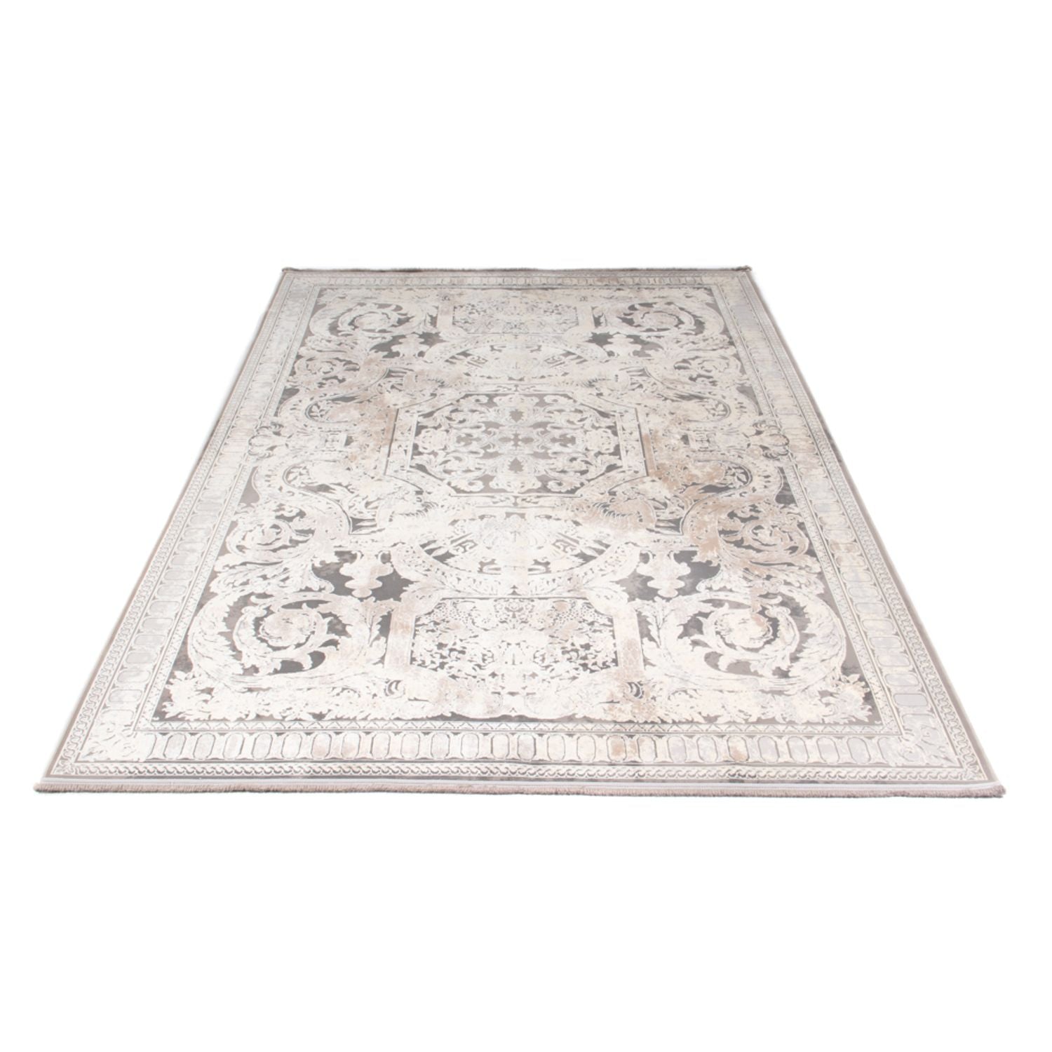 Designer tæppe - 300 x 200 cm - grå