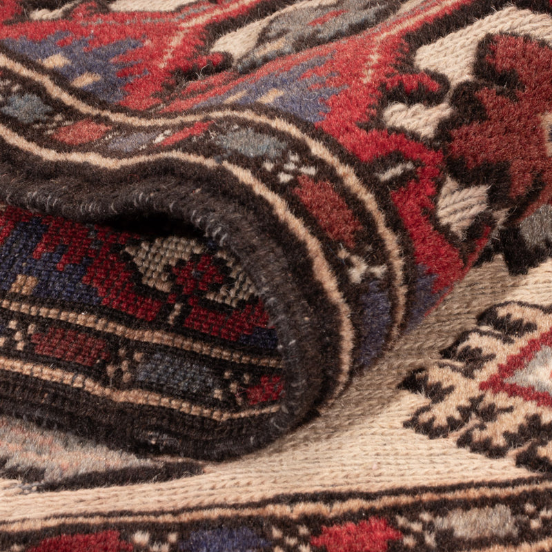 Afghansk tæppe - 165 x 125 cm - flerfarvet