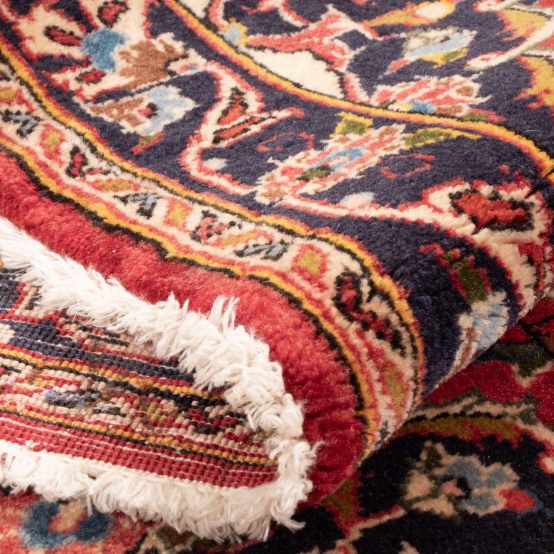 Persisk tæppe - Keshan - 108 x 77 cm - rød