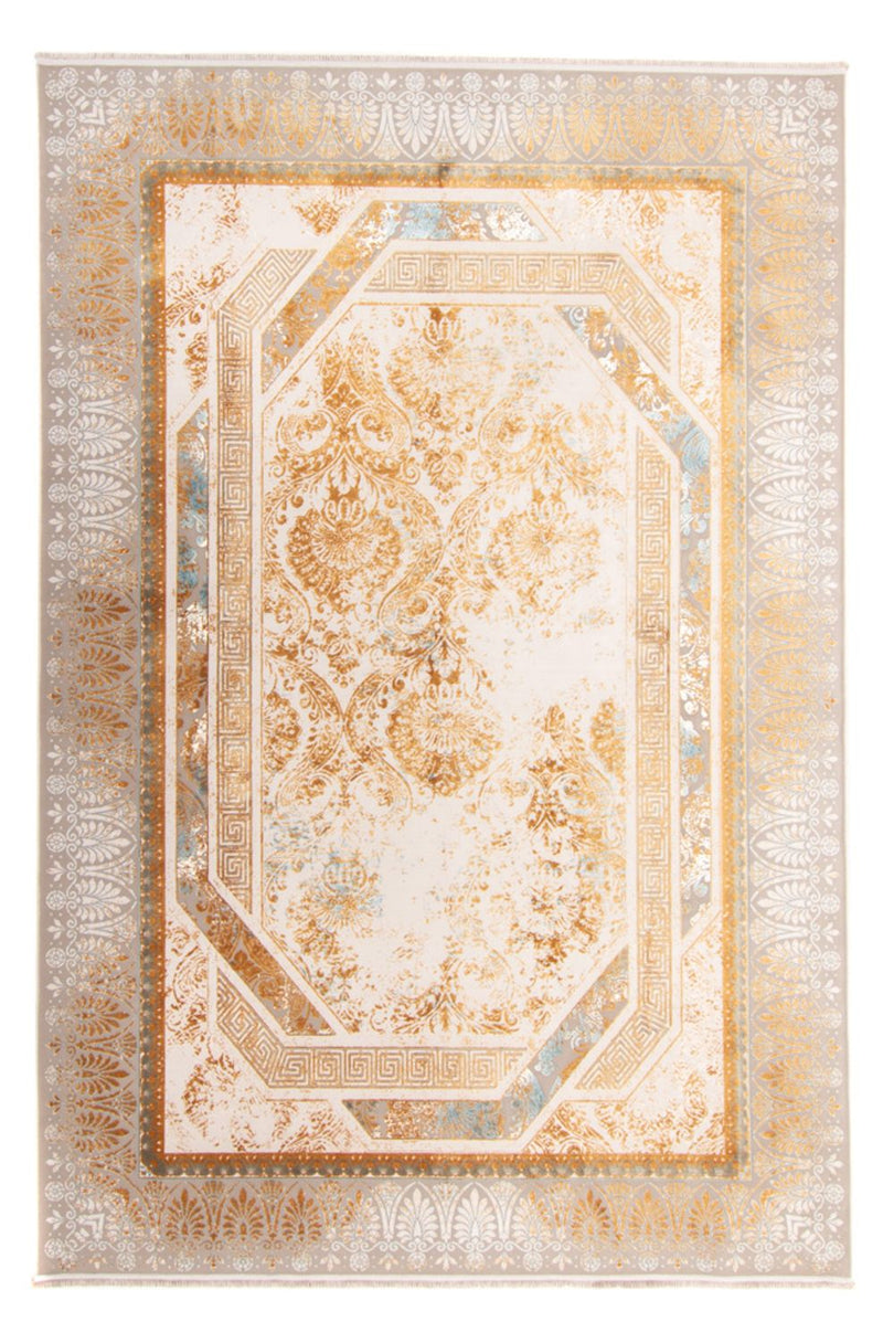 Designer tæppe - 300 x 200 cm - guld