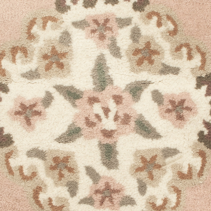 Kina Tæppe rundt  - 120 x 120 cm - flerfarvet