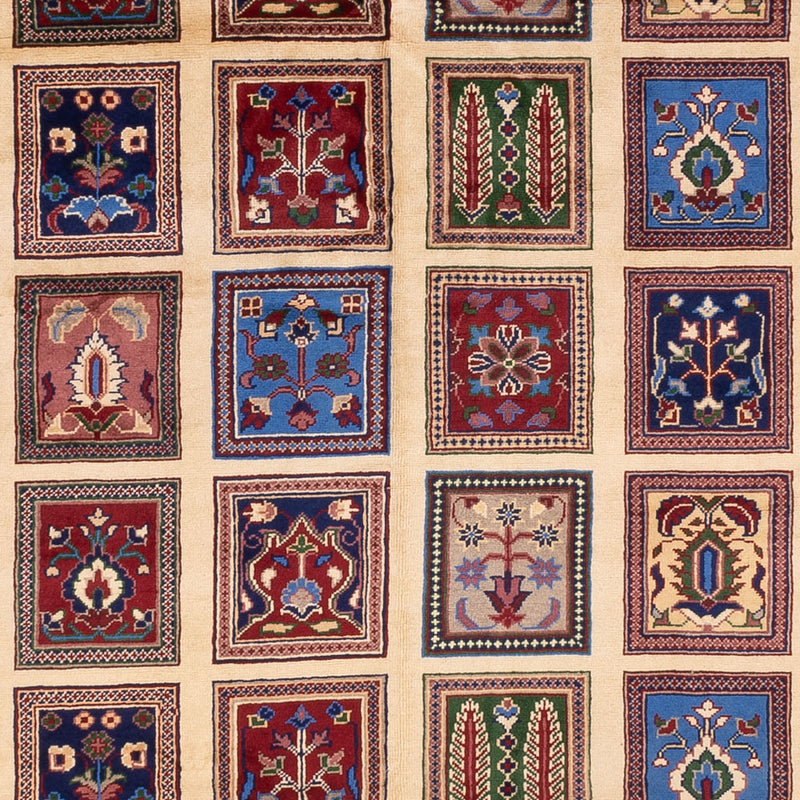 Afghansk tæppe - 340 x 250 cm - flerfarvet