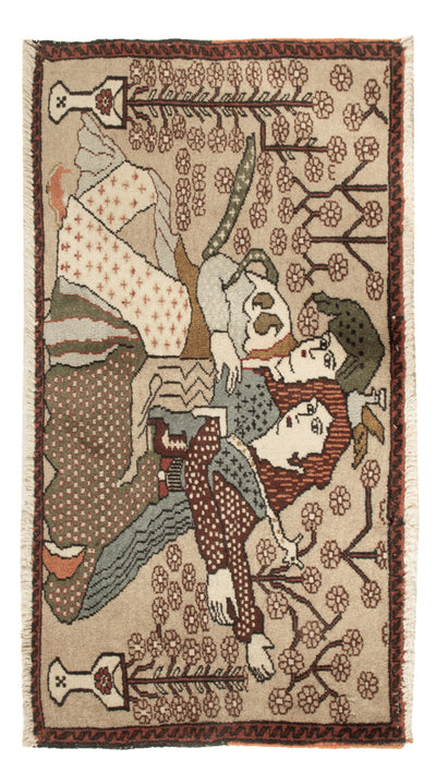Billede tæppe 50x92cm - Orientalsk tæppe
